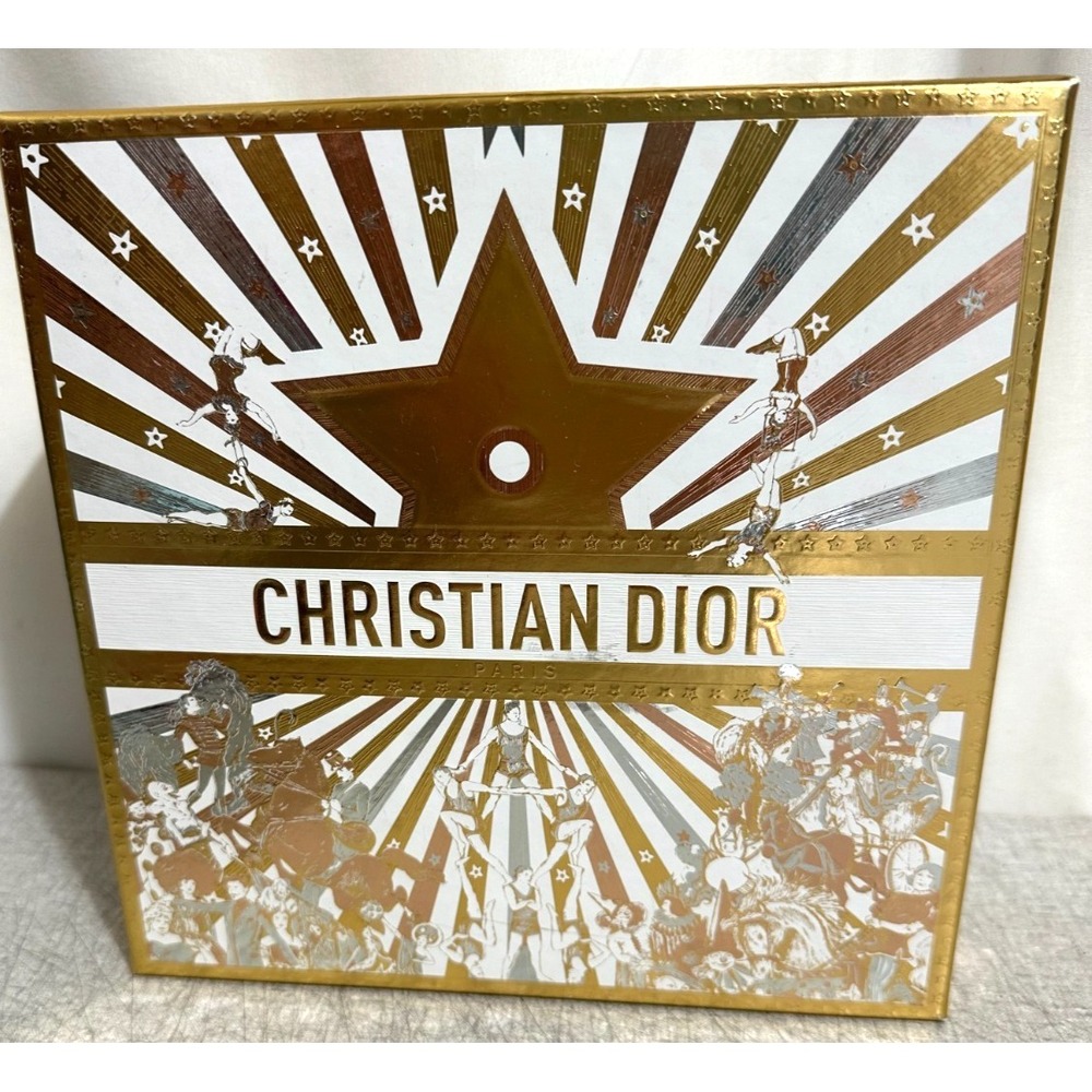 Christian Dior j'adore Gold & Silver Gift Box 8 1/4 X 8 1/4" X 3"